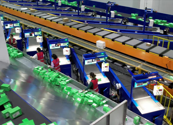 Cross Belt Sorters – Linear – Single Layer, Double Layer